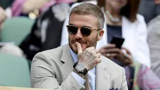 David Beckham sorprendió con una pieza de lujo en su paso por Wimbledon