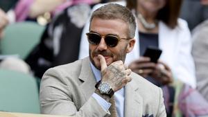 David Beckham, en Wimbledon