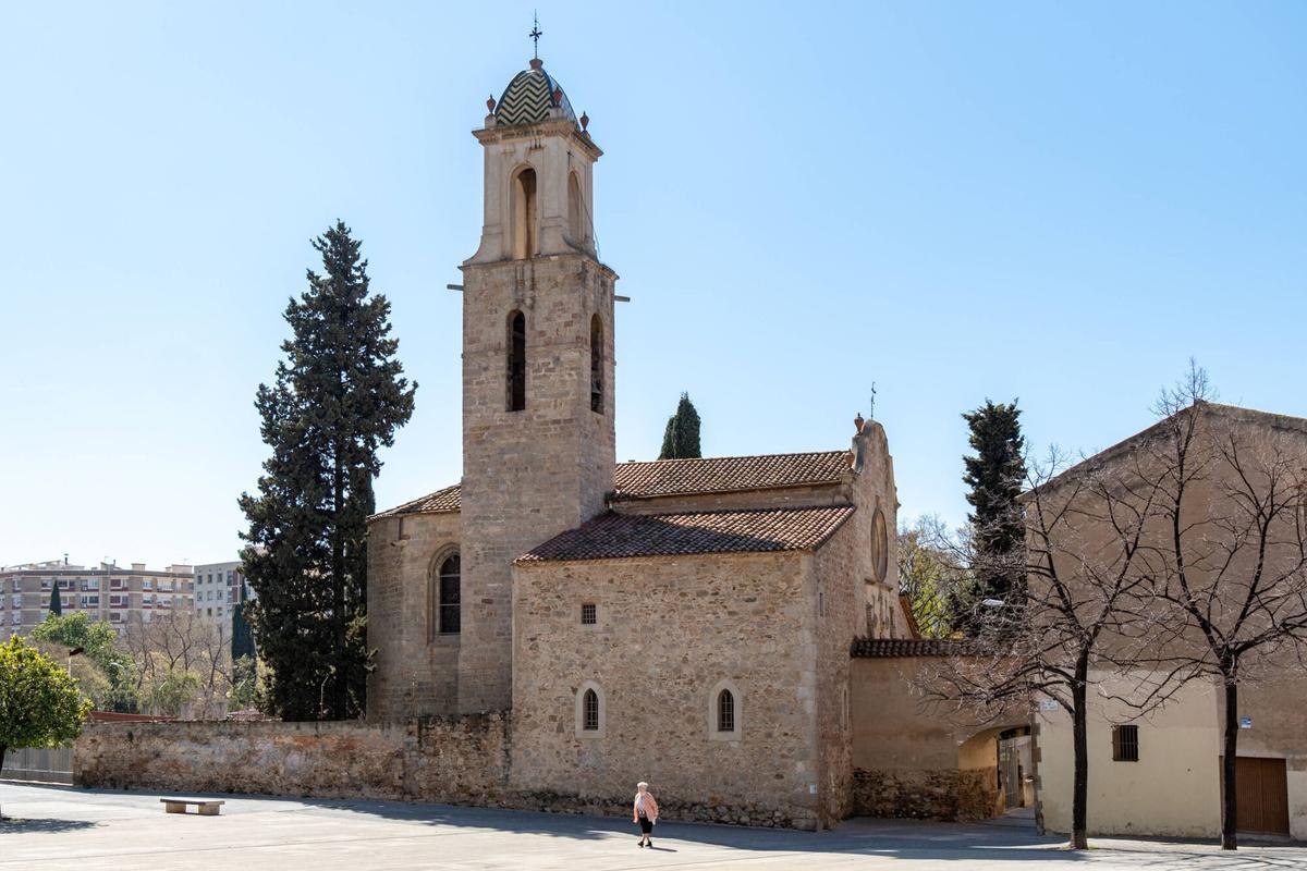 Ruta por Sant Martí Provençals, Iglesia gótica Sant Martí.