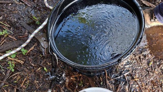 Contaminación en el depósito de Ourelo, detectada a principios de año. | FIRMA