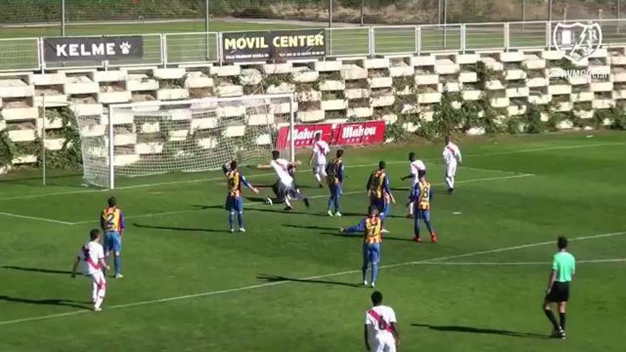 El Rayo Vallecano B se deja un gol