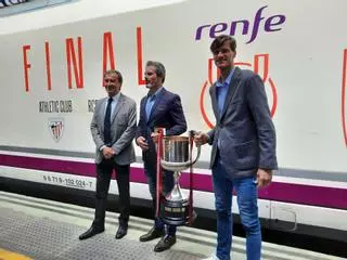 El trofeo de la Copa del Rey ya está en Sevilla
