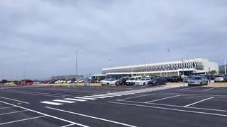 El aeropuerto de Castellón incrementa un 40% las plazas de su aparcamiento gratuito