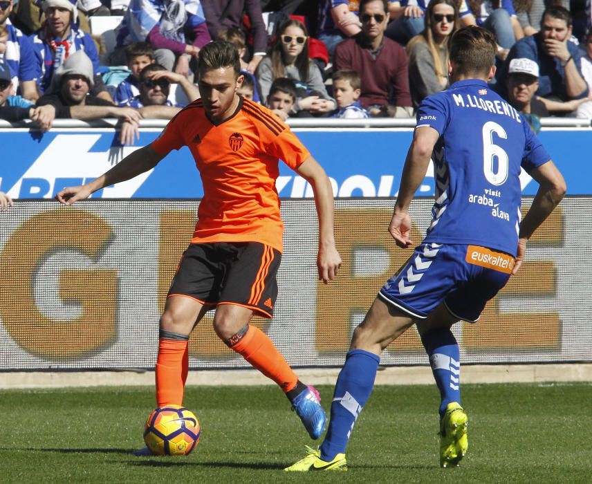 Alavés - Valencia, en imágenes