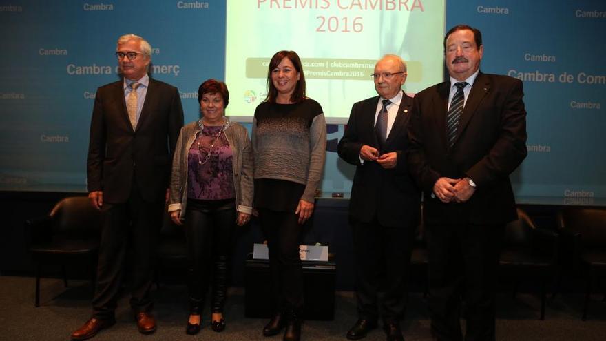 La Cámara de Comercio premia a Joan Llull, Especias Crespí y Secot Balears