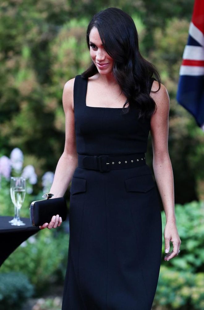 El cinturón, clave en el look de Meghan Markle