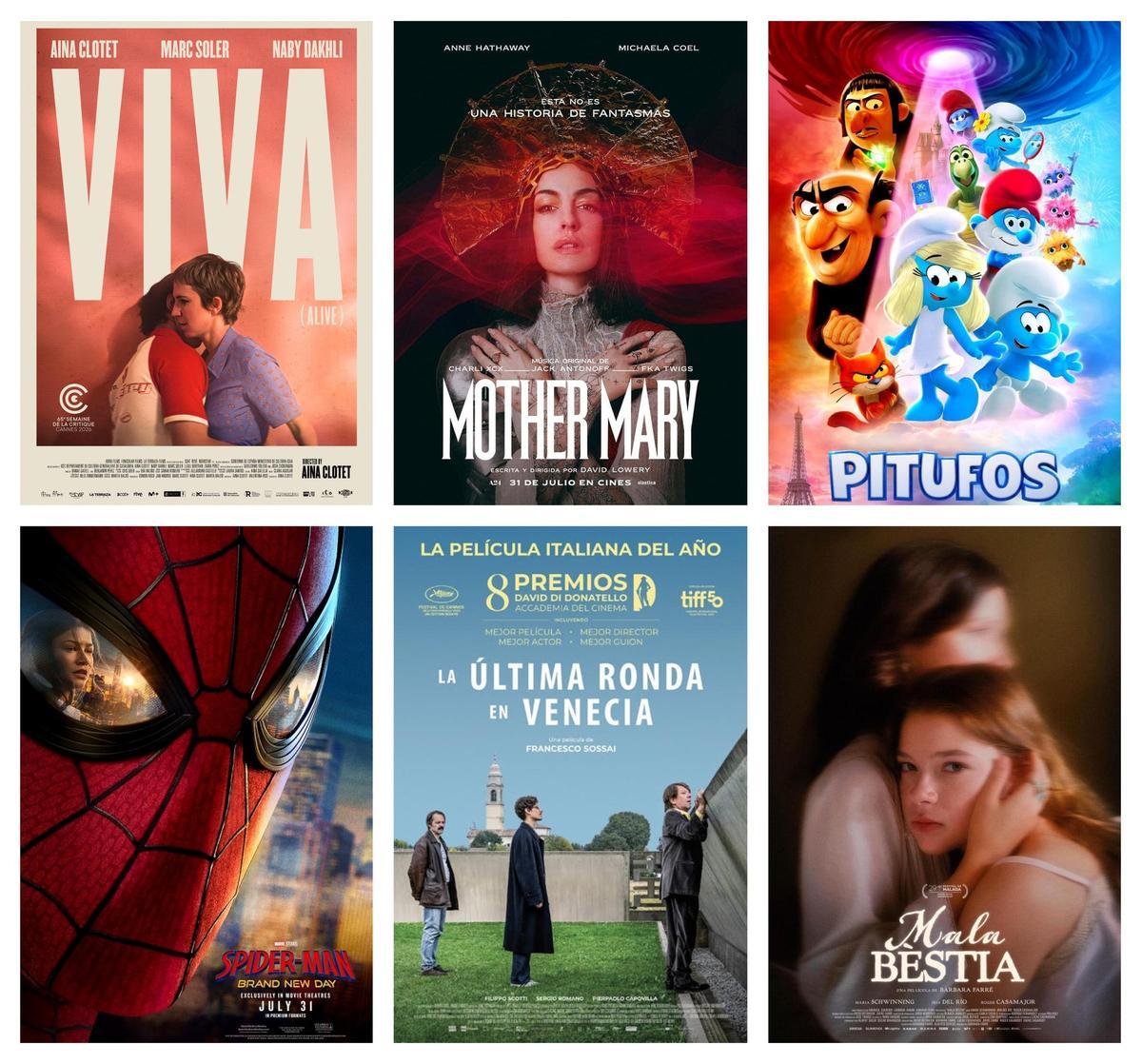 Cine para disfrutar del 31 de julio al 2 de agosto