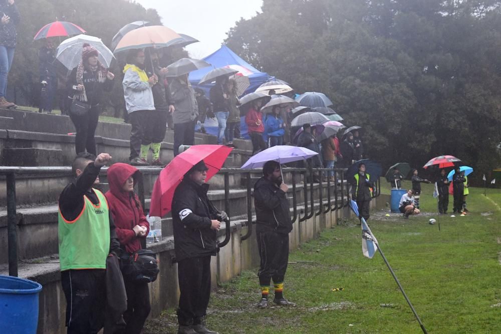 La borrasca Ana se deja sentir en A Coruña