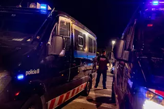 Detenido por agresión con arma blanca en una pelea en el Portal de l'Àngel