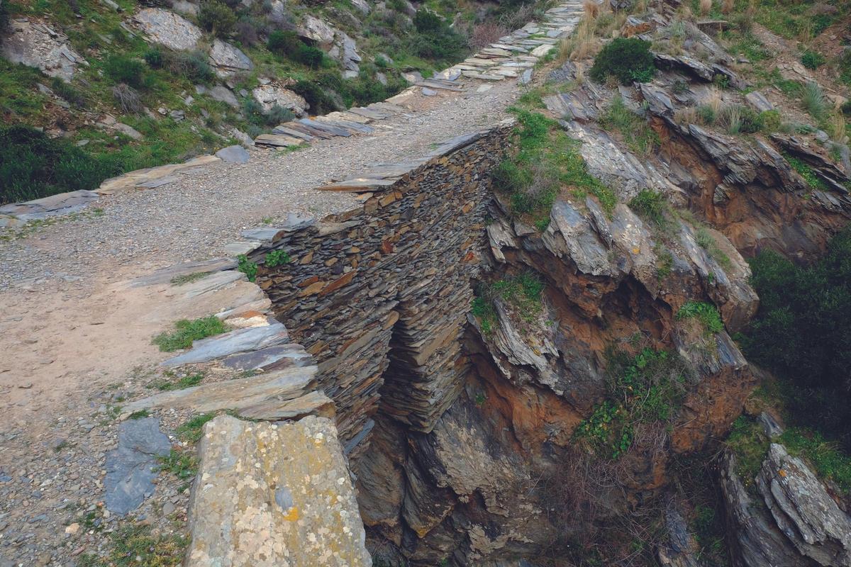 Camí de cala Nans, al cap de Creus.