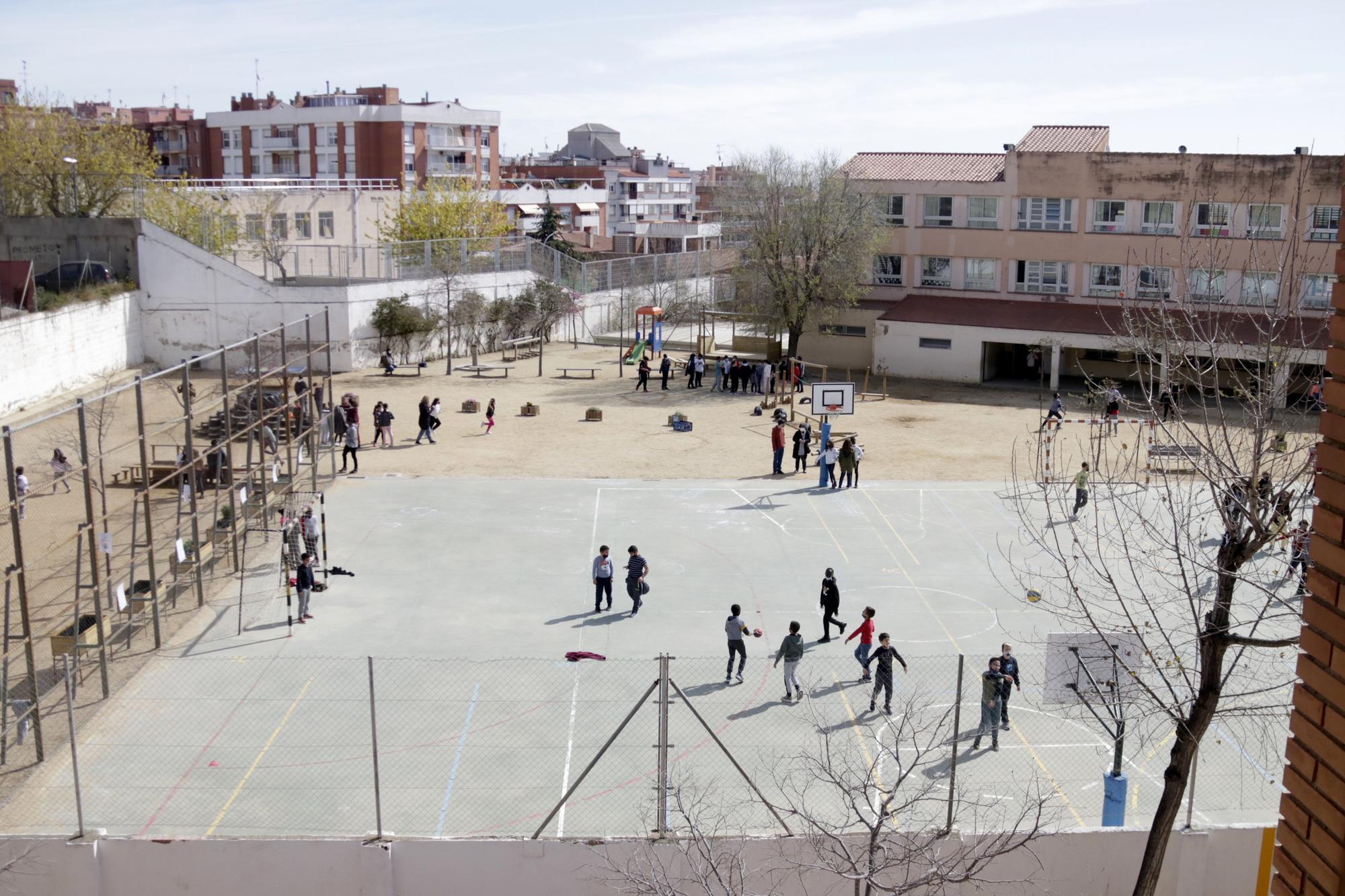 Un centro escolar de Mataró.