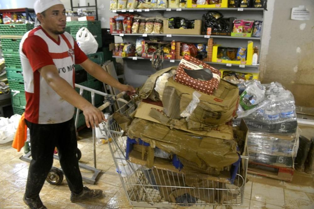 Lunes de limpieza en Los Alcázares y Los Urrutias