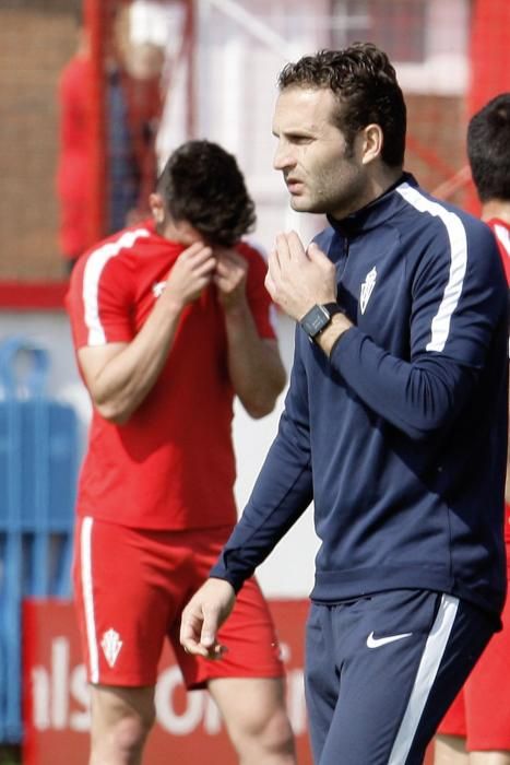 Entrenamiento del Sporting