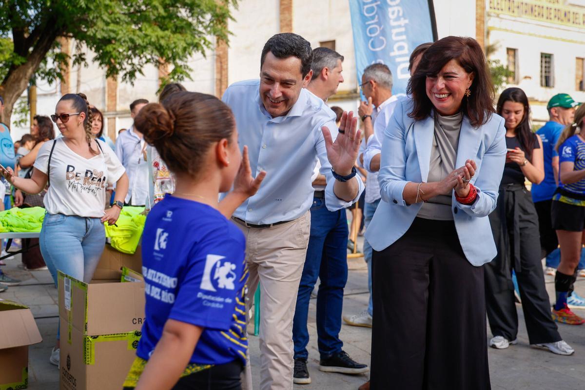 Juanma Moreno abre la campaña en Palma del Río