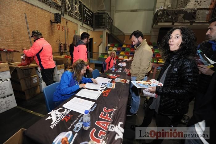 Entrega de dorsales de la Maratón de Murcia