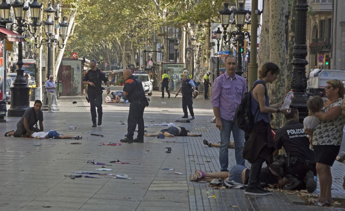 Fotogalería: Atentado terrorista en La Rambla de Barcelona