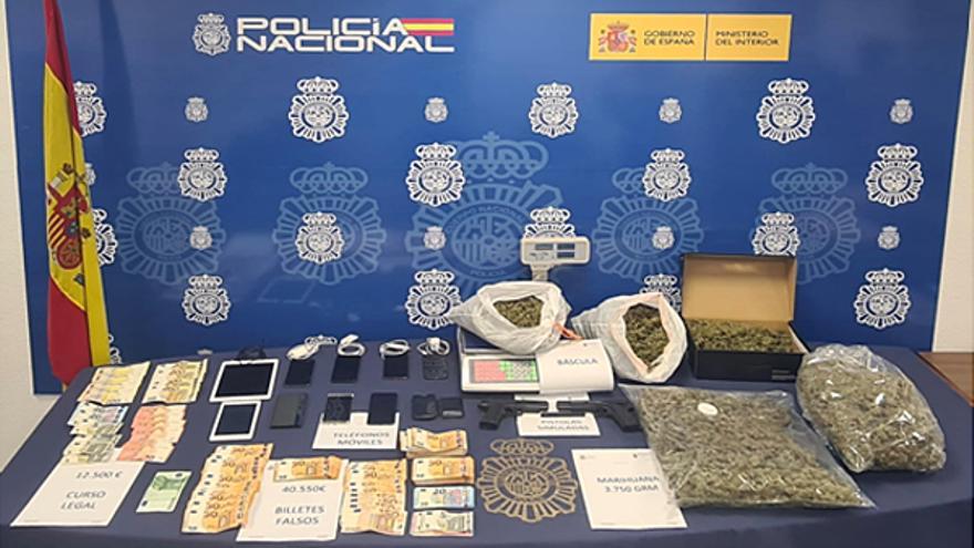 Doce detenidos en Málaga y Fuengirola por introducir 130.000 euros en billetes falsos en el circuito financiero