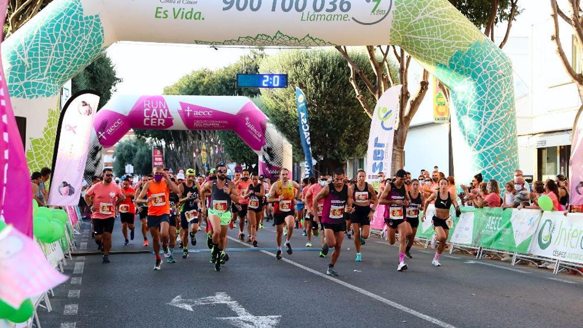 Salida de una de las pruebas del Circuito RunCáncer