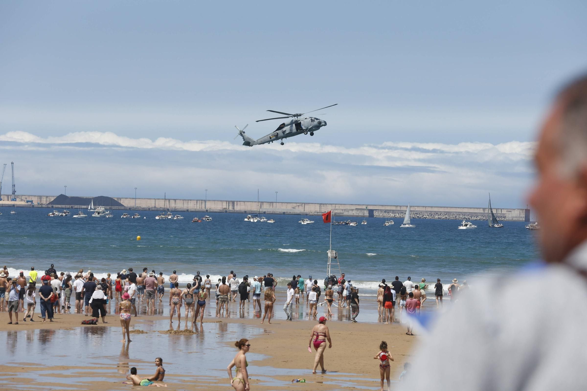 El espectacular y multitudinario Festival Aéreo de Gijón, en imágenes