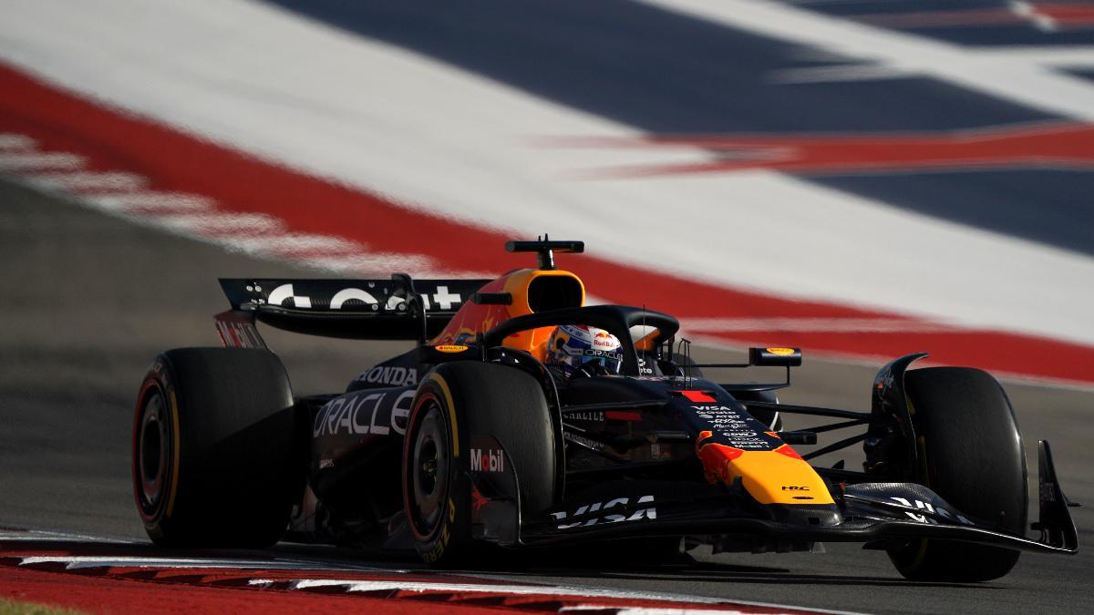 Max Verstappen , en acción en el COTA de Austin