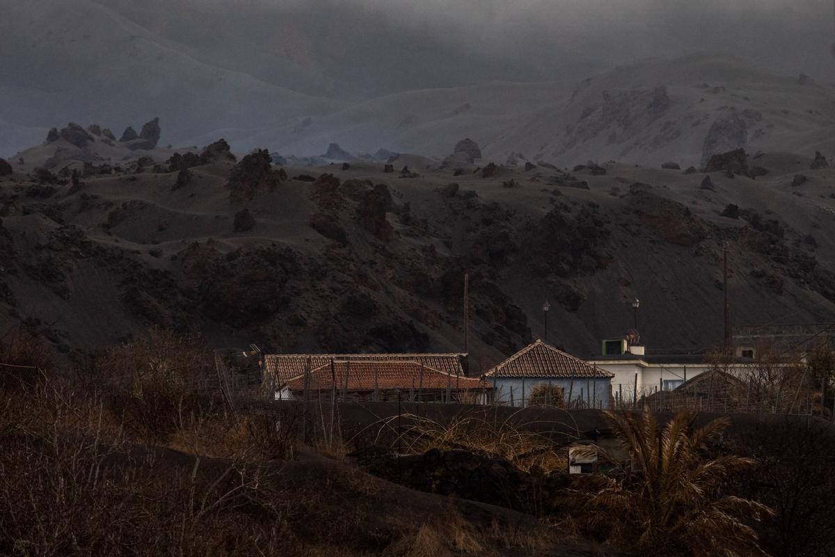 Vista de la zona de exclusión de Las Manchas.