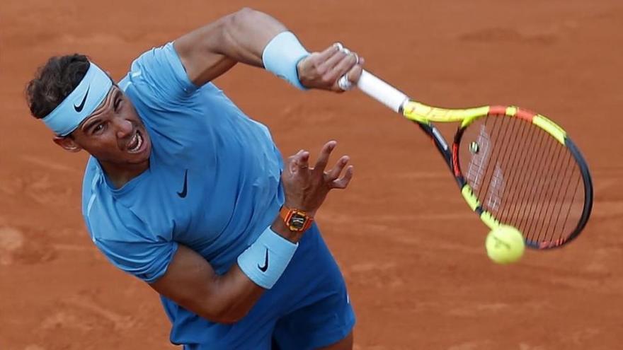 Paseo de Nadal en Roland Garros