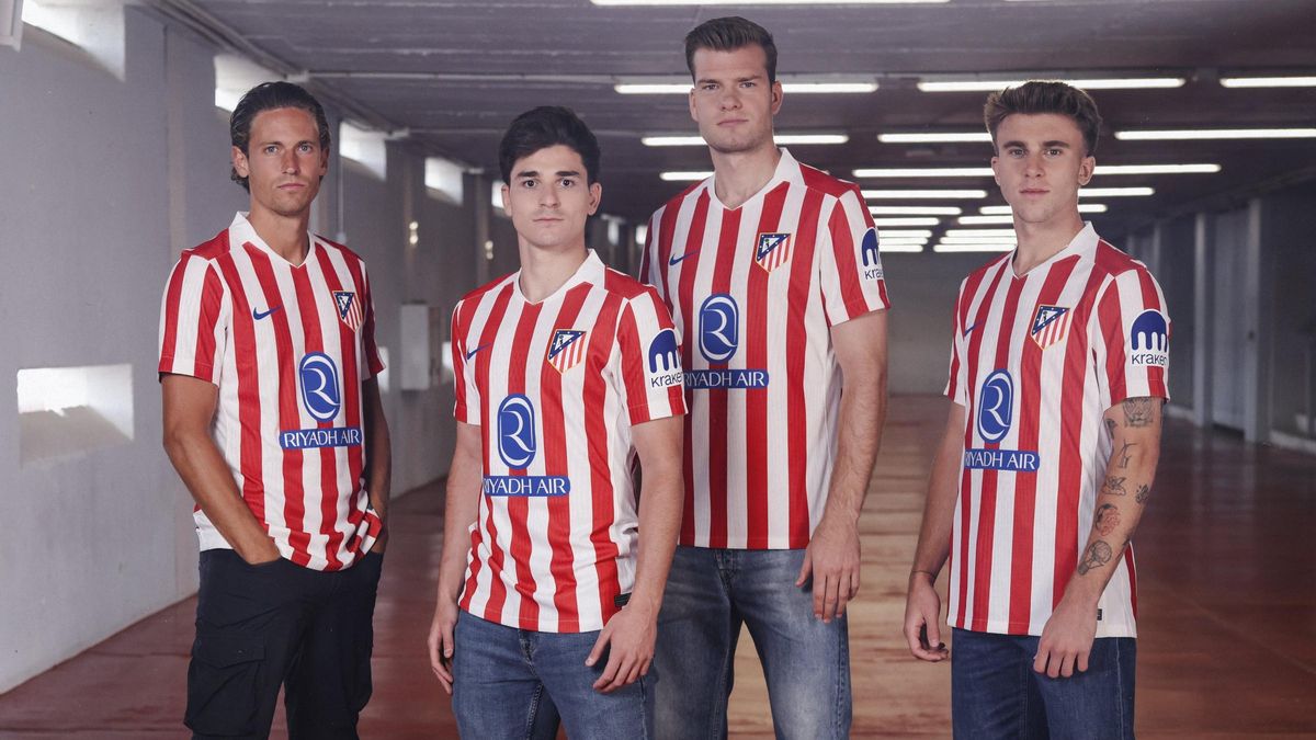 El Atlético de Madrid lanza su nueva equipación.