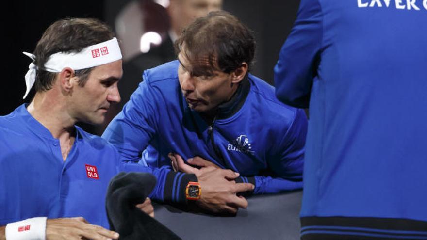 Los increíbles elogios de Federer a Nadal en la Laver Cup