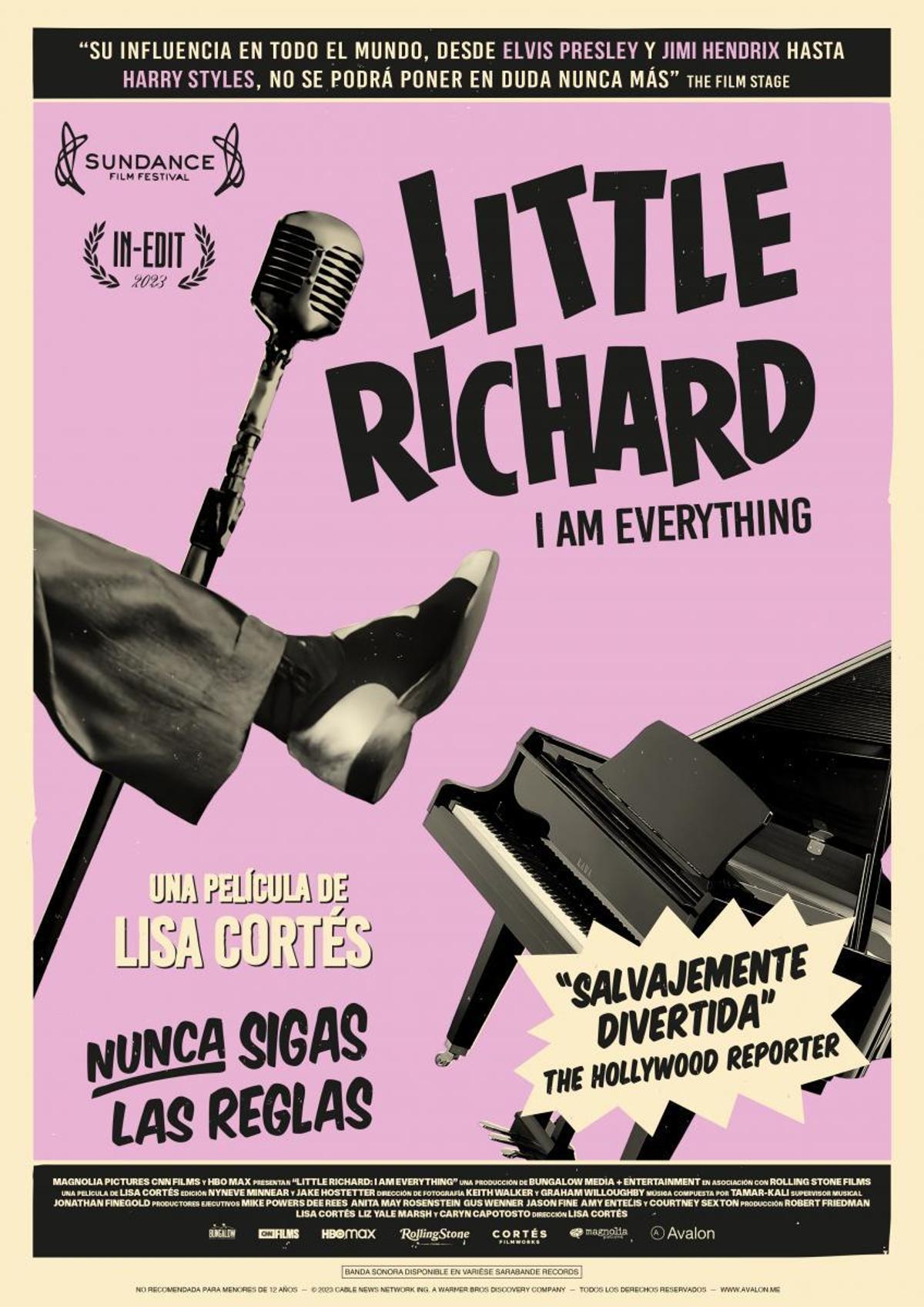 Película &quot;Little Richard I Am Everything&quot; que se proyecta en el Spring City