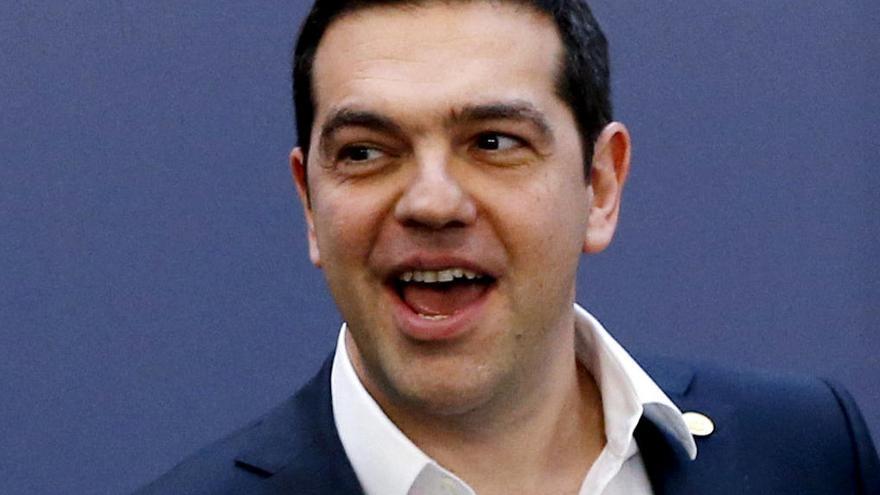 Alexis Tsipras en Bruselas.