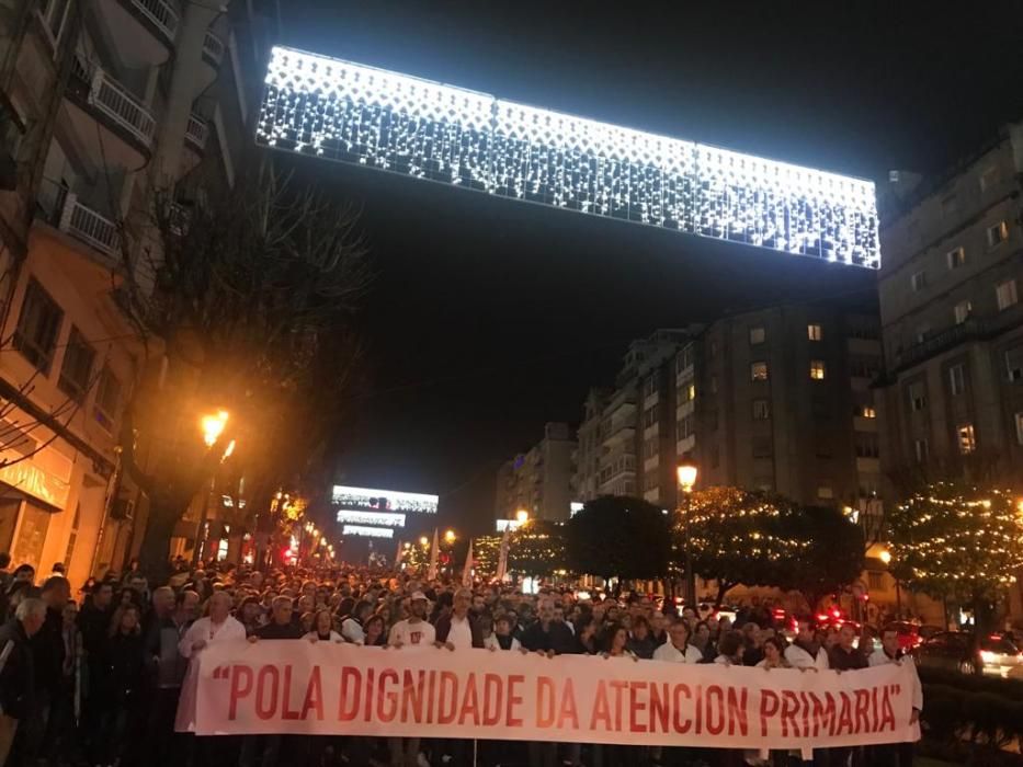 Manifestación en Vigo por la sanidad pública