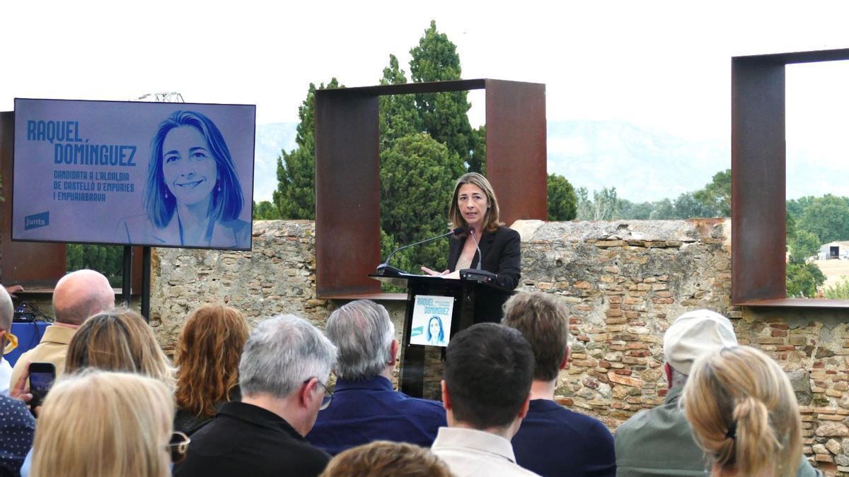 La candidata de Junts a Castelló d'Empúries, Raquel Domínguez.