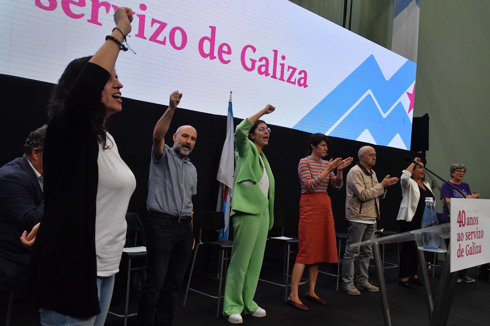 O frontón de Riazor acolle o acto polo 40º aniversario da fundación do BNG