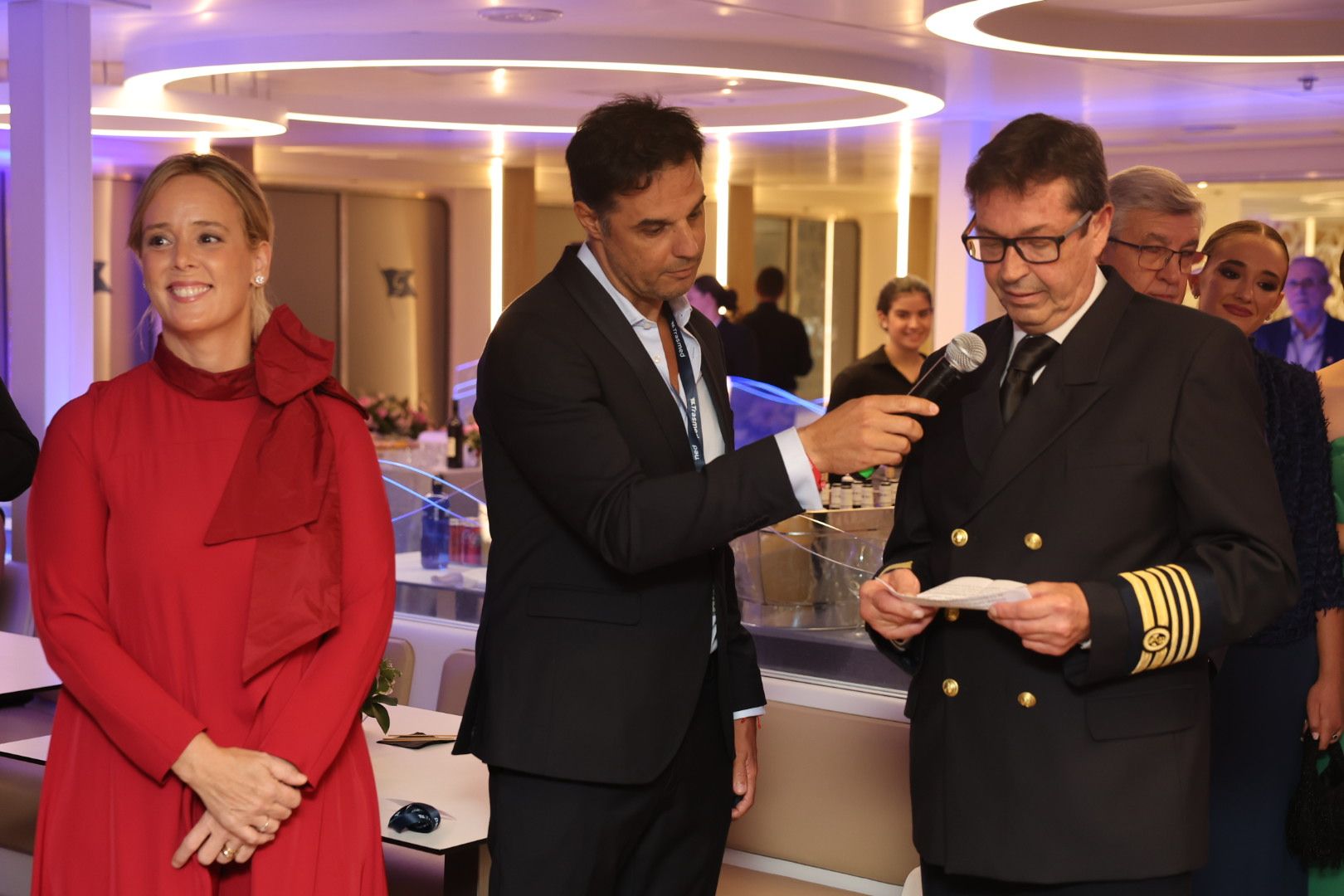 Las imágenes de la cena de gala en el Barco Fallero