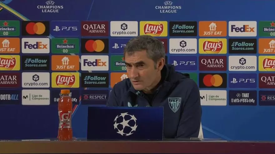 Ernesto Valverde: "Es un paso atrás"