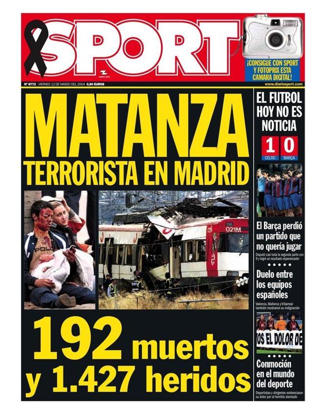 2004 - España llora el atentado del 11M en Madrid