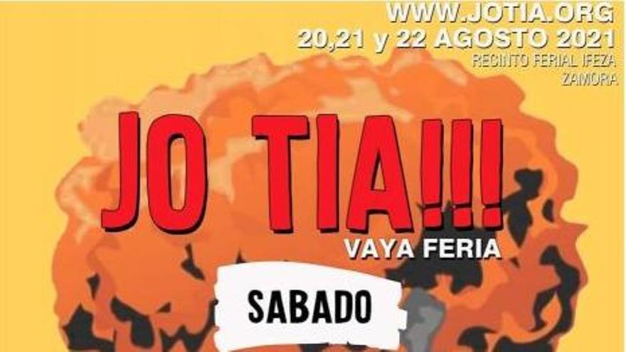 Cartel de &quot;Jo Tía!!! Vaya Feria&quot;