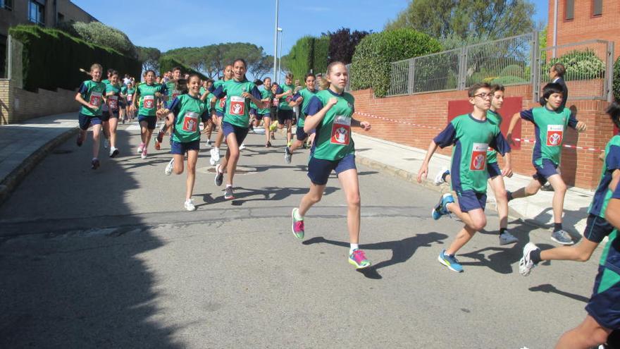 Cursa solidària al Saint George School