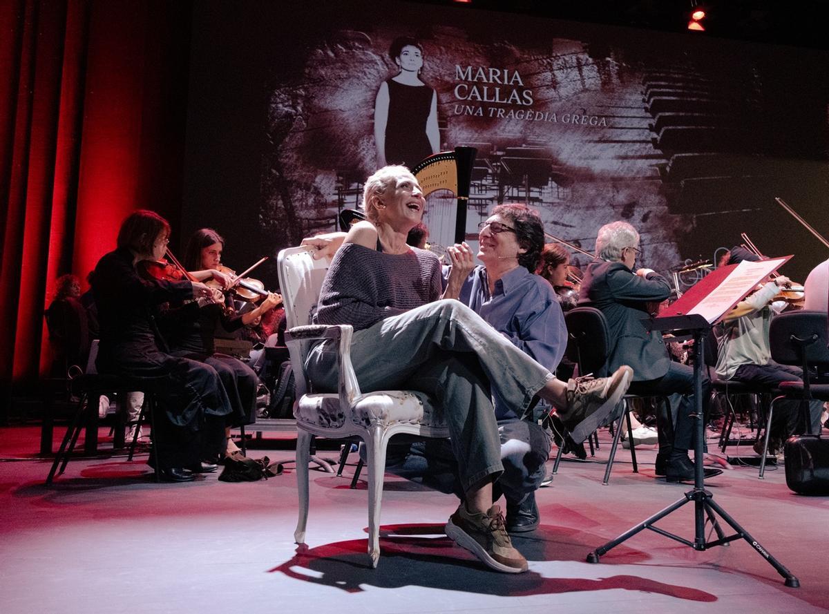 Guallar i Gorgori, en un dels assajos.