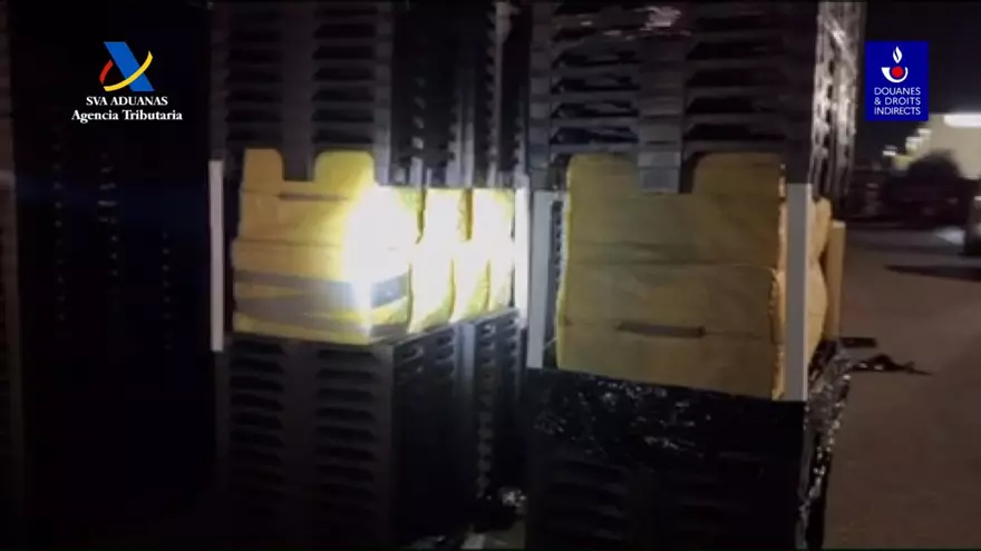 Vídeo | Intervenen uns 900 quilos d’haixix a Llers i Figueres en una operació contra una banda de traficants internacional