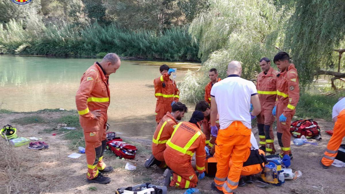 Muere un hombre ahogado en la presa de Manises.