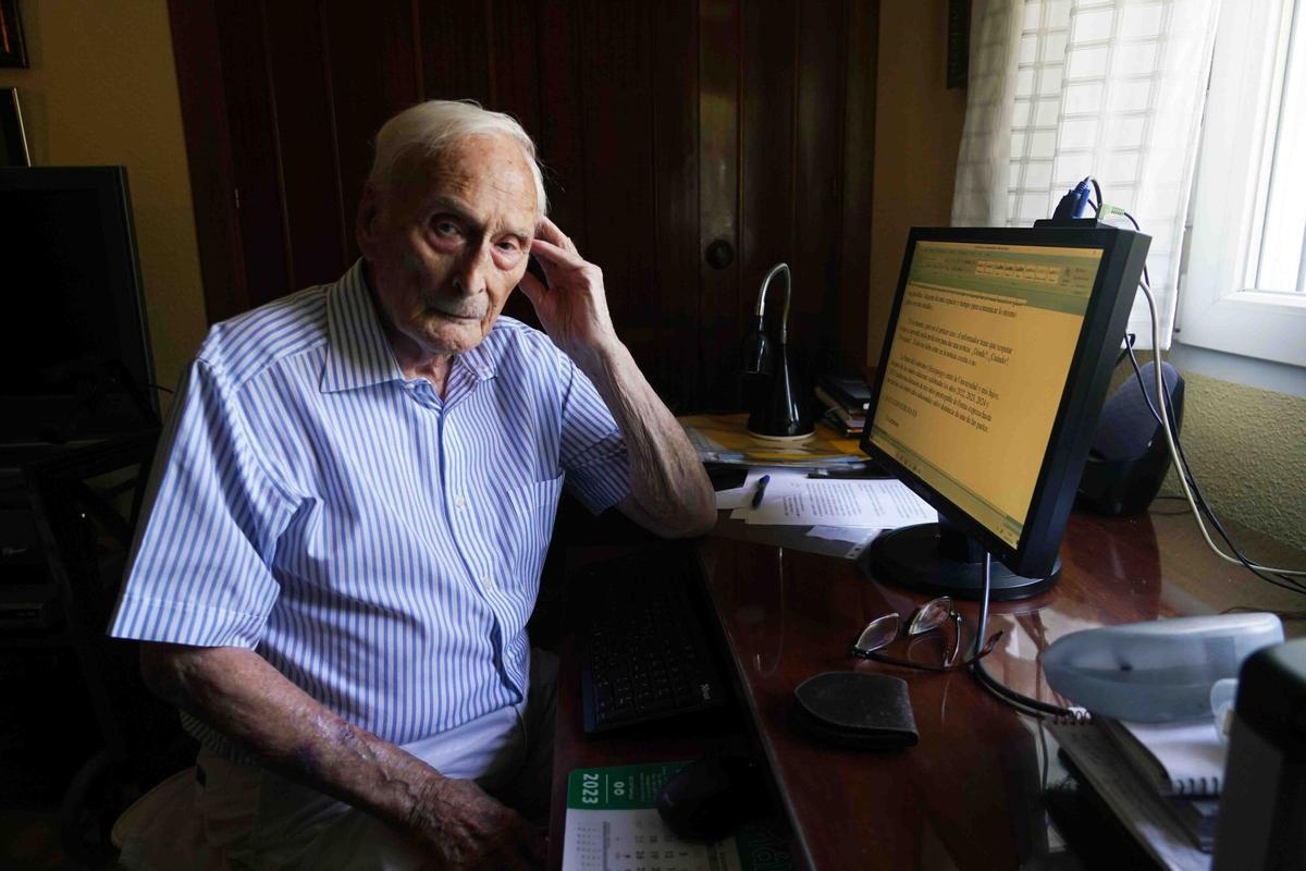 El periodista, Guillermo Jiménez  Smerdou en julio de 2025