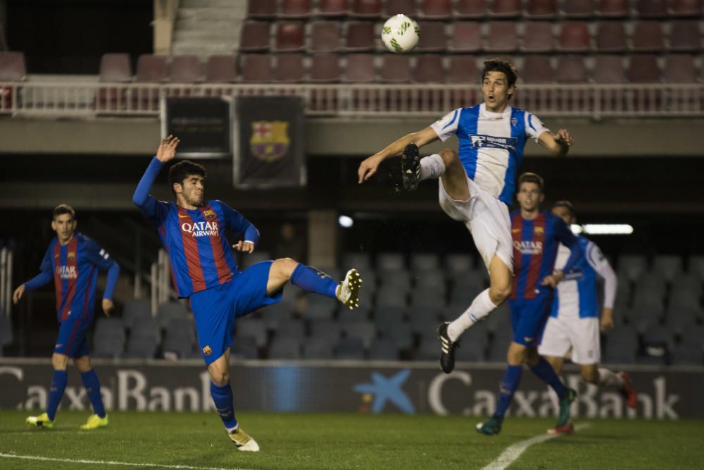 El Alcoyano empata contra el Barcelona B