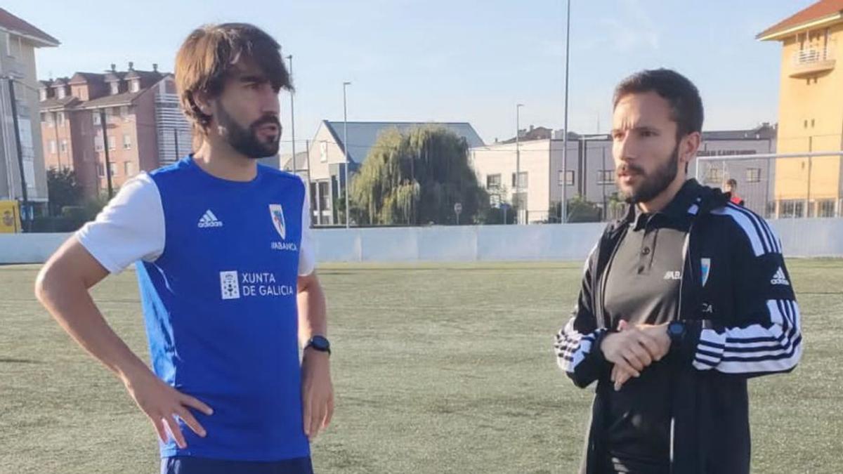 Dani Gesto y Antón Permuy, que pasan del juvenil al primer equipo