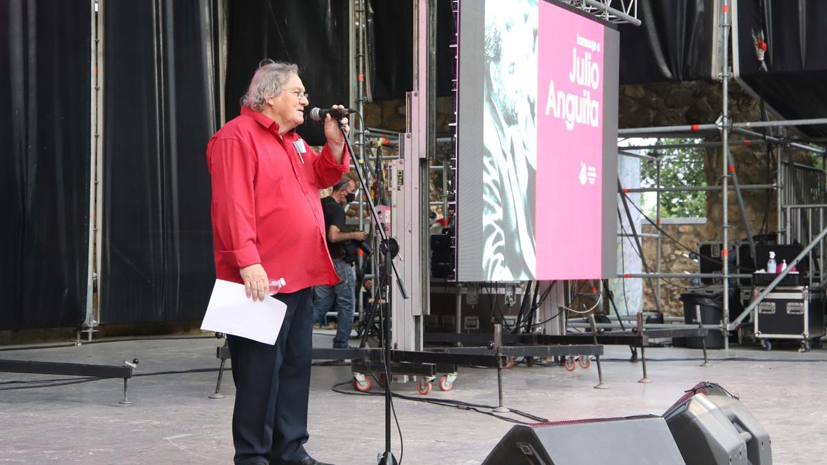 Julio Anguita homenajeado por el PCE en Córdoba