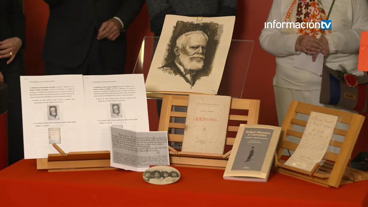La Caja de las Letras guarda el legado de Rafael Altamira
