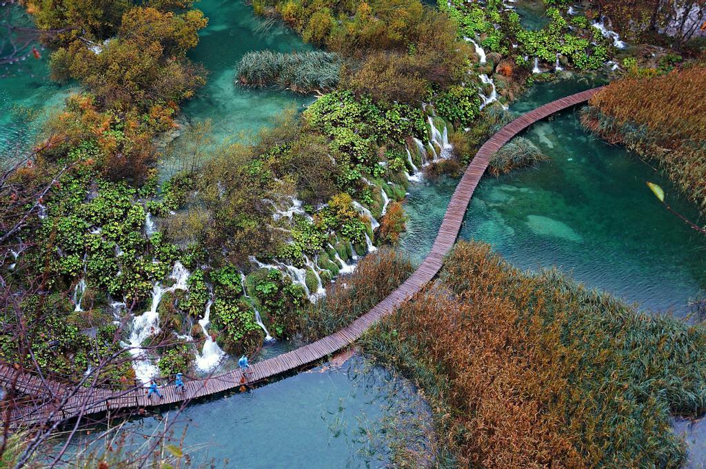 Los Lagos de Plitvice, en Croacia