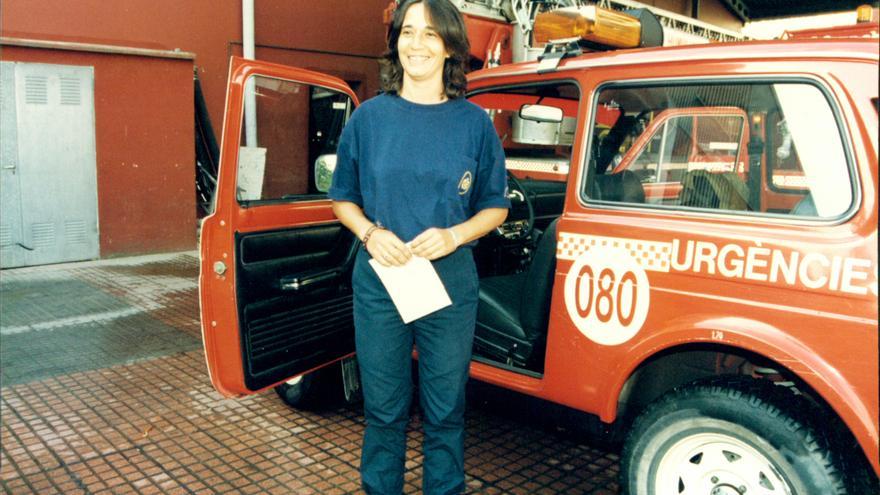 Muere Magdalena Rigo, la primera bombera de España