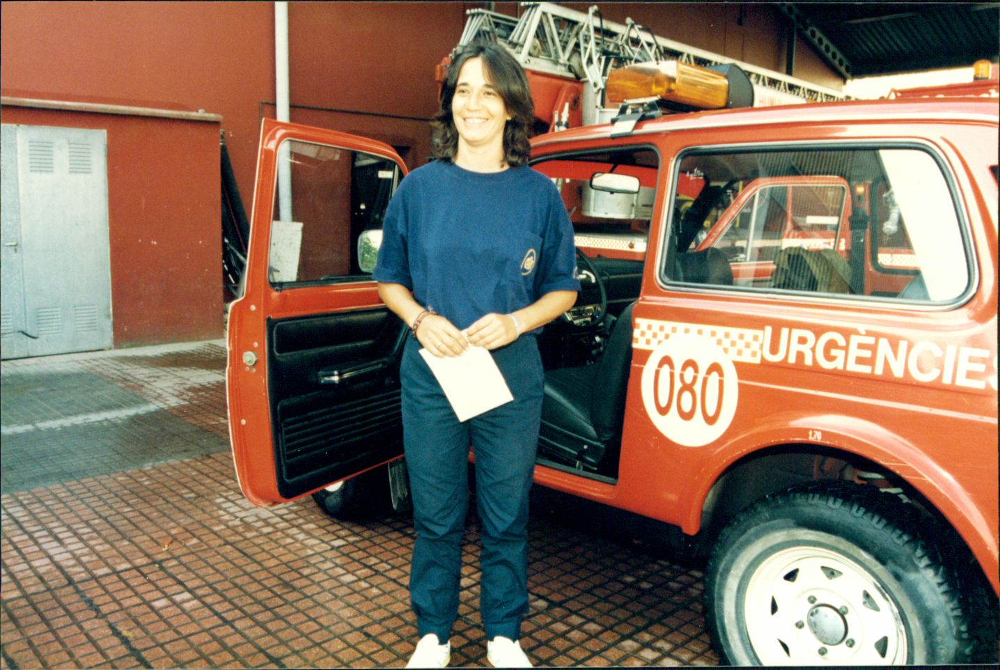 Muere Magdalena Rigo, la primera bombera de España