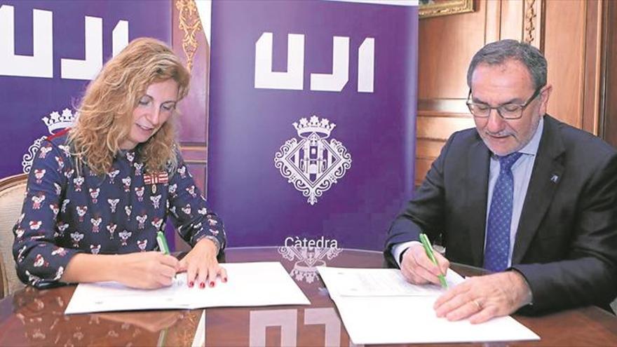 El Ayuntamiento y la UJI crean la cátedra ‘Ciutat de Castelló’